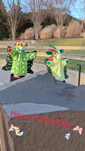 The Puppets love dancing #puppet #puppetshow #handpuppet #forkids