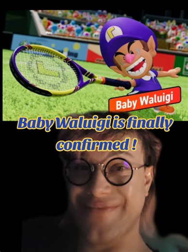 Baby Waluigi is finally confirmed! Do you like him? #Waluigi #Supermario #Babywaluigi #Gaymer #Nintendo