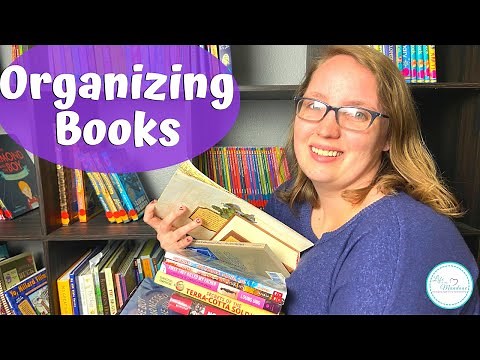 How To Organize Books || Homeschool Home Library Tips