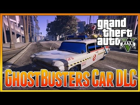 GHOSTBUSTERS MOD , DRIVE THE GHOSTBUSTERS CAR IN GTA 5