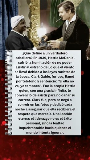 ¿LEALTAD O FAMA? 📽️ EL GESTO DE CLARK GABLE