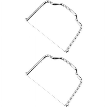 Professional Cheese Wire Slicer, Adjustable Thickness Cheese Cutter With Comfortable Handle For Effortless Slicing Of Foie Gras, Liver Pate And Hard Cheeses, Stainless Steel Cutter (2Pcs) - Walmart.ca