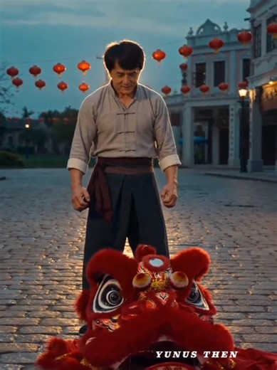 Jackie Chan's Iconic Lion Dance Action Comedy