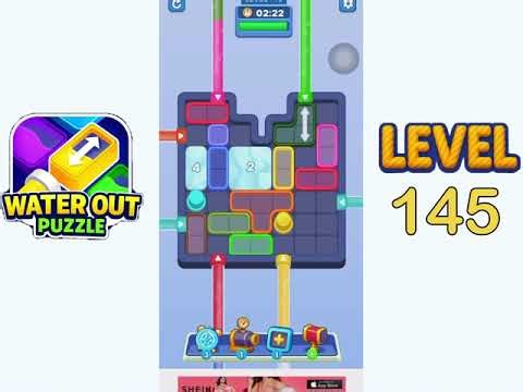 Water Out Puzzle Level 145 Walkthrough Solution