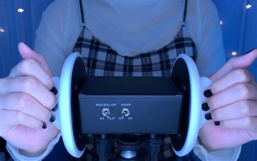 【助眠/koPanda ASMR】ASMR Dry Ear Massage for Sleep 😪 3Dio (Whispering)