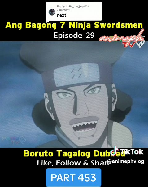 BORUTO Episode 29 Tagalog Dubbed - Scythe in Tagalog