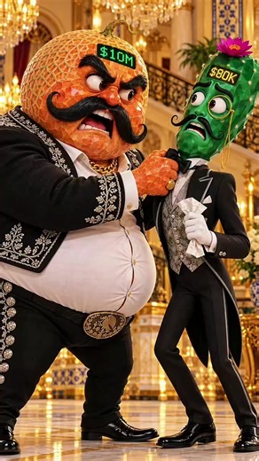 El inodoro del millonario - Parte 2 #fruitstory #sadstory #viral #fruitaidrama #fruitanimation
