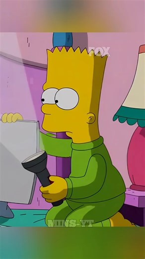 Momento ASSUSTADOR do Bart! 🤯 #thesimpsons #simpsons #shorts