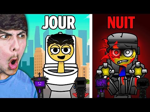 JE JOUE À UN MODE SPRUNKI SKIBIDI TOILET... (c'est incroyable)