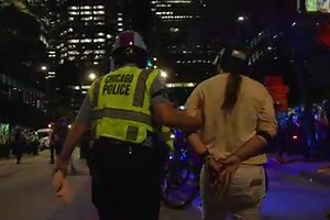 Pro-Palestinian Protesters March Outside Chicago’s Israeli Consulate