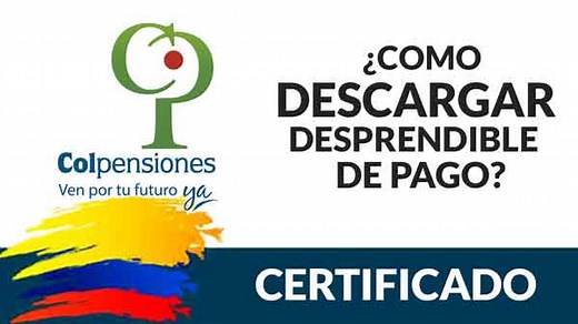 Desprendible de PAGO Colpensiones 🥇【Descargar 2026】