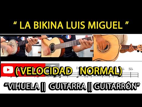 LA BIKINA LUIS MIGUEL || VIHUELA || GUITARRÓN || GUITARRA