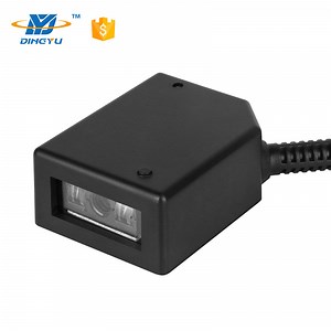 [Hot Item] Custom CCD Fixed Mount Barcode Scanner 32 Bit Mini Fixed Barcode Reader RS232 for Industrial