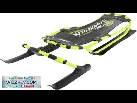 Yukon Charlie's Hammerhead Pro HD Sled Single Rider Speed and Steering Review