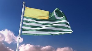 Flag Kashmir 4k 3d Rendering Loop Stock Footage Video (100% Royalty-free) 1035278039 | Shutterstock
