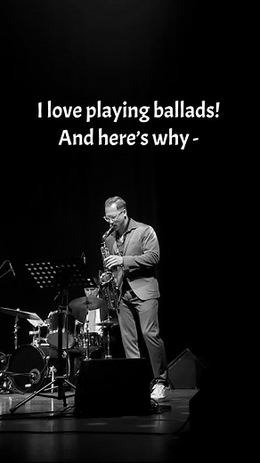 1.4K views · 39 reactions | A few thoughts on why I love playing ballads ✨ • • • • • #jazz #ballad #myoneandonlylove #janprax #soulful #inthemoment #peace #jazzreel #jazzlovers #jazzsax | Jan Prax | Facebook