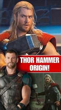 How Mjolnir Was Really Created – The Dark Secret Behind Thor’s Hammer! #shorts