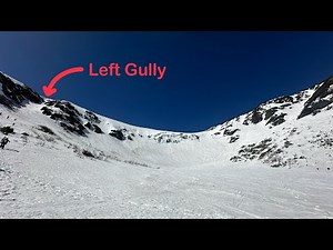 Skiing Left Gully - Tuckerman’s Ravine, Mount Washington