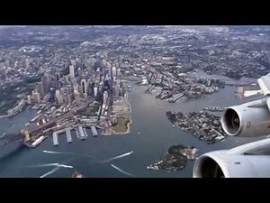 Qantas Boeing 747-400 Sydney Takeoff (Half Speed Spool Up)
