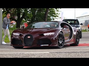 Bugatti Chiron Super Sport | Start up + Driving + Details | Munich