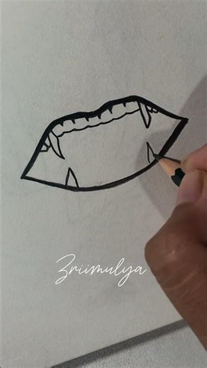 How to draw mouth tutorial #drawing #howtodraw #art #shorts #tutorial