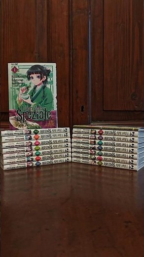 COLLEZIONE "I DIARI DELLA SPEZIALE" VOL. 1-16 #theapothecarydiaries #maomao #manga #jpopmanga #japan