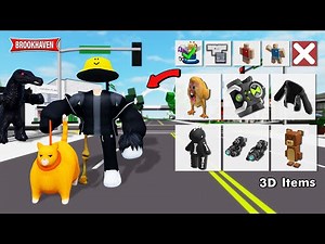 NEW!! 20+ CODE ITEMS 3D (SUIT, JACKET & MORE) In Brookhaven - Roblox Part 15