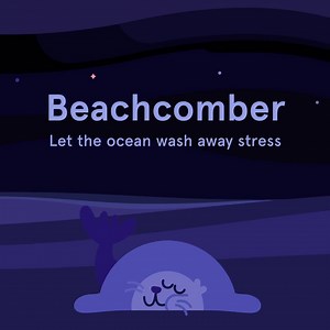 🔊🔊🔊 Take a stroll down your own private stretch of shoreline with our Beachcomber Sleepcast. A mix of sound and visualization, our Sleepcasts create the perfect atmosphere for a restful sleep. Try one tonight through the sleep icon in the app. | Headspace