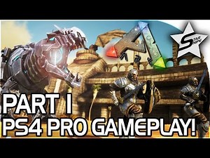 ARK PS4 LAUNCH, FIRST IMPRESSIONS, & GIVEAWAY! - ARK Survival Evolved PS4 PRO GAMEPLAY Part 1 (Ep 1)