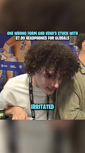 One Wrong Form And Now Veno Has To Play FNCS Globals With $7.99 Headphones⁉️😱🥲 #faxuty #fortnite #fn #veno #fncs