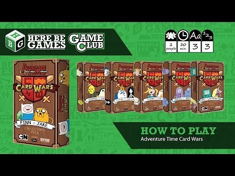 How to Play Adventure Time Card Wars - Setup and Rules
