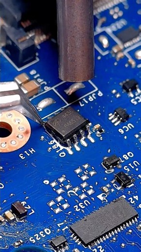 Acer Aspire Go 15 Power Repair ⚡ | P-Channel MOSFET Replacement #acer #repair #electronics