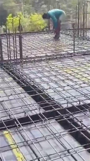 Rod bending schedule Day-1 next slab casting site location #anantapur