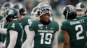 Michigan State's Josh Butler preps for NFL draft by working out with dogs