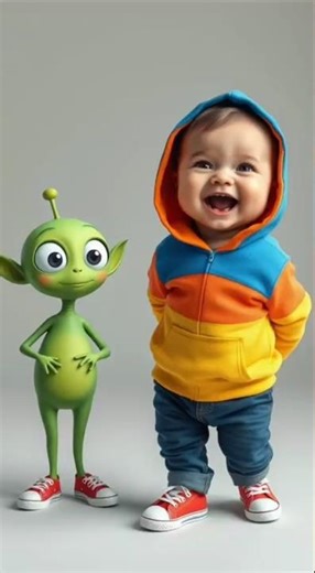 Adorable Baby & Alien Dance Craze!