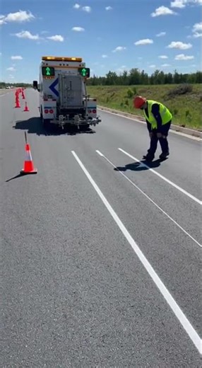 Perfect Lines Every Time! Automated Line Painting in Action