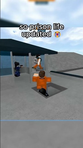 roblox prison life updated 😭 #roblox