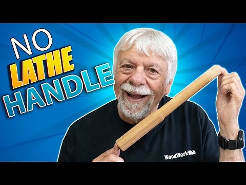 Create This Genius Hammer Handle From Scratch (No Lathe Needed)