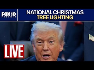 🔴 LIVE: POTUS and FLOTUS participate in the National Christmas Tree Lighting | FOX 10 Phoenix