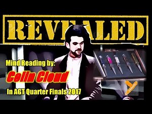 Revealed: Colin Cloud (Dual Reality Murder Trick) in AGT 2017 Quarter Finals