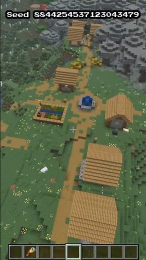 Minecraft: Seed Spawn Village next Mansion!! | Part51 #minecraft #minecraftseeds #minecraftshorts