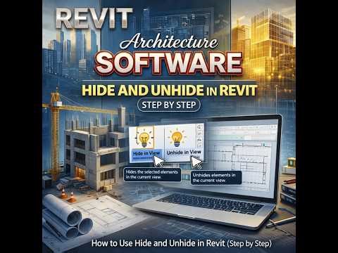 How to Use Hide and Unhide in Revit (Step by Step)