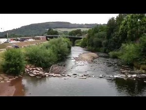 River Monnow, Monmouth, Wales