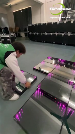 Topdance_Achi on Instagram: "3D LED Dance Floor TP-877 | 4th Generation ✨ Cool 3D effects, easy installation, wide applications, and a dependable 3-year warranty.#TOPDance#partyplanning#partynight#djs#djlife"