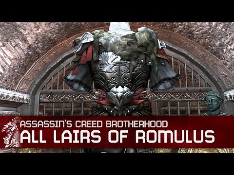 Assassin's Creed Brotherhood - All Lair of Romolous Walkthrough