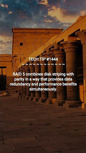 How RAID 5 delivers data redundancy and performance benefits | 2025-11-17 | #Shorts #TechTips