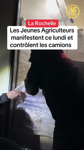 Les Jeunes Agriculteurs organisent des contrôles des camions à Périgny ce lundi matin notamment pour vérifier la provenance des produits. Ils mèneront ensuite des actions en ville.