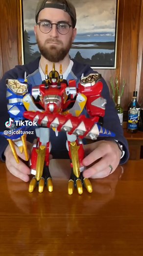 Did you have the Thundersaurus Megazord?! #powerrangers #powerrangersdinothunder #dinothunder #dinothunderblackranger #megazord #dino #dinosaur #redranger #trex #thundersaurusmegazord #wildforce #ninjastorm #mightymorphinpowerrangers #dinoranger #jurassicpark #nostalgia #throwback #2000sthrowback #90skid #transformers #zord #hasbro #saban