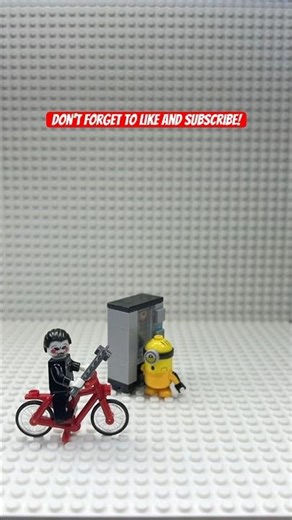Saw Trap… Minion Edition #lego #shortsfeed #shorts #stopmotion #horror #minions #halloween #fypシ