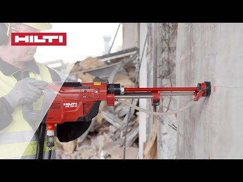 INTRODUCING the new Hilti DD 30-W light diamond drilling machine
